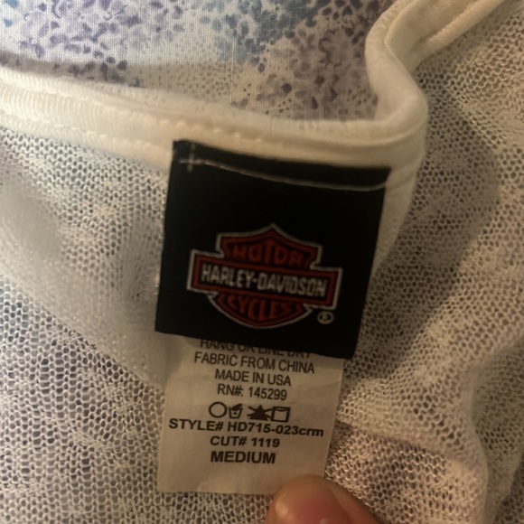 Harley Davidson Women’s Bling Shirt - Picture 3 of 6